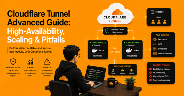 Cloudflare Tunnel on Multiple VPSes: HA, Scaling, and Pitfalls